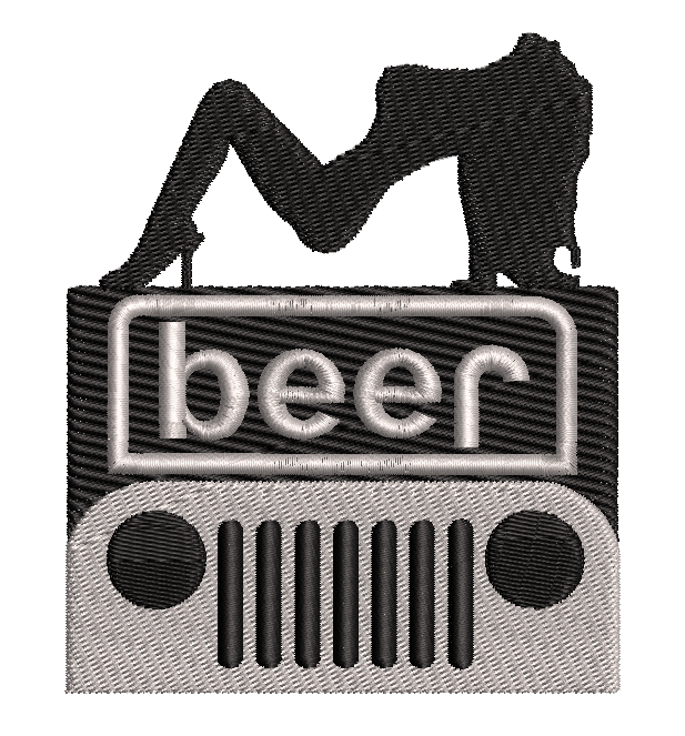 Beer Embroidery File
