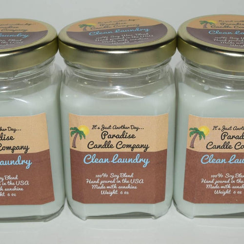 Clean Laundry - Paradise Candles & Gifts