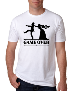 Game Over Bachelor paryt t-shirt