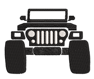 Off Road Vehicle Embroidery File